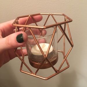 💠 Geometric candle holder